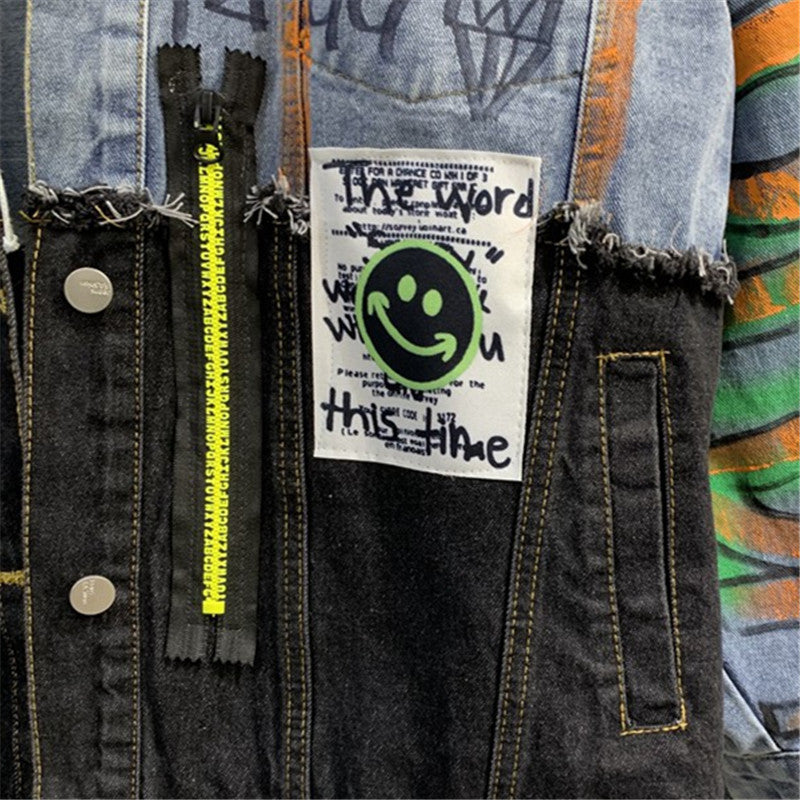 Women's Urban Art Denim Jacket
