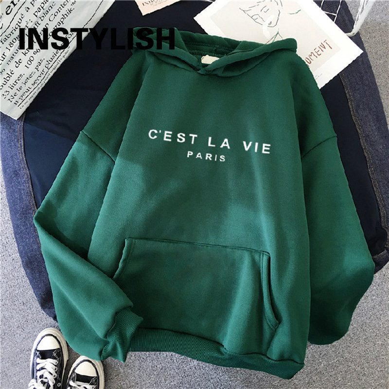 2023 Velvet Hoodie Dress - Women's Street Chic
