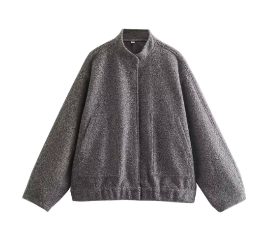 Chic Women's Long Sleeve Urban Jacket