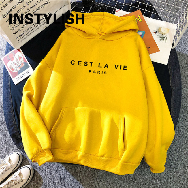 2023 Velvet Hoodie Dress - Women's Street Chic