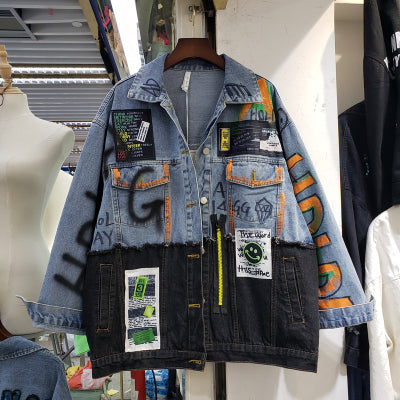 Women's Urban Art Denim Jacket