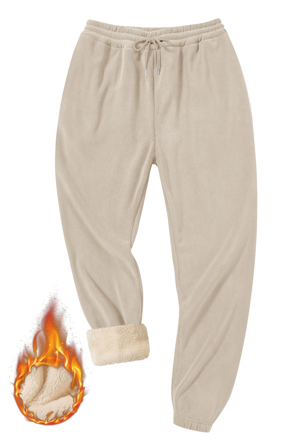Herberton Men's Sherpa-Lined Joggers with Pockets